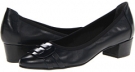 Navy Nappa Rose Petals Erica for Women (Size 9)