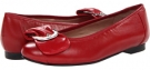 Red Nappa Rose Petals Neat for Women (Size 5.5)