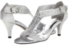 Silver Glitter w/Easy Flex Dance Sole Easy Street Glitz for Women (Size 7.5)