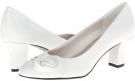 White/White Patent Easy Street Azia for Women (Size 6)