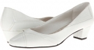 White/White Snake/White Patent Easy Street Cici for Women (Size 8)