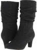 Black Leopard Easy Street Plush for Women (Size 5)