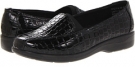 Black Patent Croco Easy Street Gage for Women (Size 5.5)