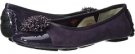 Purple Suede/Purple Patent Anne Klein Brynmor for Women (Size 5)