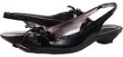 Black/Black Cow Silk Anne Klein Jacenta for Women (Size 7)