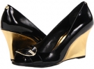 Black/Gold Anne Klein Jaicee for Women (Size 10)