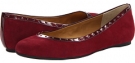 Wine Suede Anne Klein Xandra for Women (Size 6)