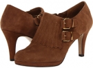 Brownie Suede Anne Klein Warrena for Women (Size 11)