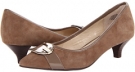 Fawn Suede Anne Klein Madalon for Women (Size 10)