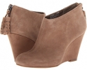 Taupe Suede Anne Klein Torny for Women (Size 6)