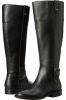 Black Leather Anne Klein Cijiw - Wide Calf for Women (Size 6)