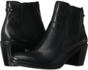 Black Leather Anne Klein Bunty for Women (Size 11)