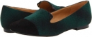 Dark Green/Black Fabric Enzo Angiolini Hawkin for Women (Size 7.5)