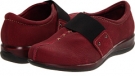 Dark Red Nubuck SoftWalk Tanner for Women (Size 8.5)