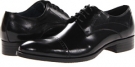 Black Leather Steve Madden Strangr for Men (Size 9.5)