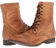 Tan Leather Steve Madden Troopaxl for Men (Size 17)