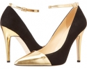 Black Suede/Gold Specchio Kate Spade New York Liza for Women (Size 10)