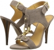 Taupe Nubuck Nine West Bezel for Women (Size 9)