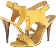 Yellow Nubuck Nine West Bezel for Women (Size 10)