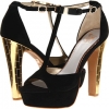 Black/Gold Circus by Sam Edelman Alexa for Women (Size 6)