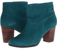 Dark Teal Nubuck Cole Haan Cassidy Bootie for Women (Size 8.5)