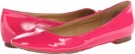 Pink Patent Synthetic Nine West Widgeon for Women (Size 6)