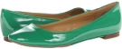 Green Patent Synthetic Nine West Widgeon for Women (Size 10.5)