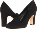 Black Kid Suede Via Spiga Lorena for Women (Size 7)