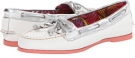 White/Silver Sperry Top-Sider Audrey for Women (Size 7.5)