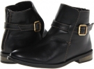 Black Leather Vigotti Emma for Women (Size 7.5)