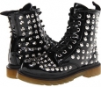 Black Crinkle Patent Amiana 15-A5253 for Kids (Size 9.5)