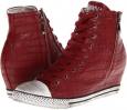 Red Croco PU Amiana 15-A5239 for Kids (Size 6)