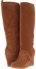 Cognac Suede Nine West Briatte for Women (Size 12)