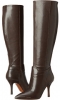 Dark Brown Leather Nine West Getta for Women (Size 5)