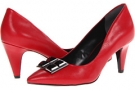 Red Leather Nine West Just Kiss Me for Women (Size 6)