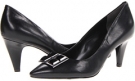 Black Leather Nine West Just Kiss Me for Women (Size 8)