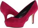 Red Suede Nine West Susaynah for Women (Size 7.5)