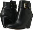 Black Leather Nine West Zapper for Women (Size 11)