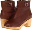 Brown Leather Steve Madden Olaaf for Women (Size 9)