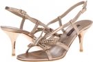 Beige Metallic Nappa/Jewel Bow BRUNO MAGLI Andreanne for Women (Size 9)