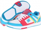 White/Turquoise DC Stance Low W for Women (Size 6.5)