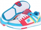 White/Turquoise DC Stance Low W for Women (Size 7.5)