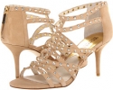 Nude Kid Suede MICHAEL Michael Kors Maddie Jeweled T Strap for Women (Size 7.5)