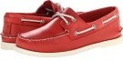 Red Sperry Top-Sider A/O 2-Eye Free Time for Men (Size 10.5)