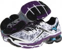 White/Aquarius/Pansy Mizuno Wave Creation 15 for Women (Size 6.5)