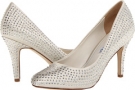 Ivory Satin David Tutera Rumor for Women (Size 9)