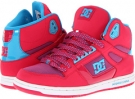 Pink DC Rebound Hi W for Women (Size 6.5)