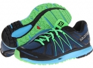 Midnight/Boss Blue/Flou Green Salomon X-Tour for Women (Size 10)