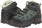 Dark Tt/Dark Tt/Green Tea Salomon Authentic LTR CS WP for Women (Size 9)