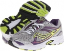 Silver/Purple/Citron Saucony Cohesion 7 for Women (Size 6.5)